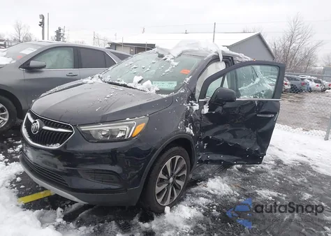 2021 Buick Encore Awd Preferred из США, поврежденный, VIN KL4CJESB7MB342233
